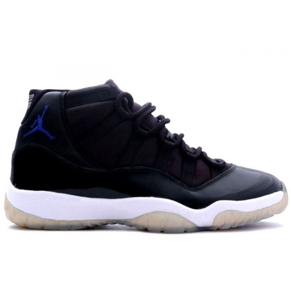 2014 New Arrive Air Jordan 11 Retro Space Jam Black Varsity Royal White 136046-041 New Packaging